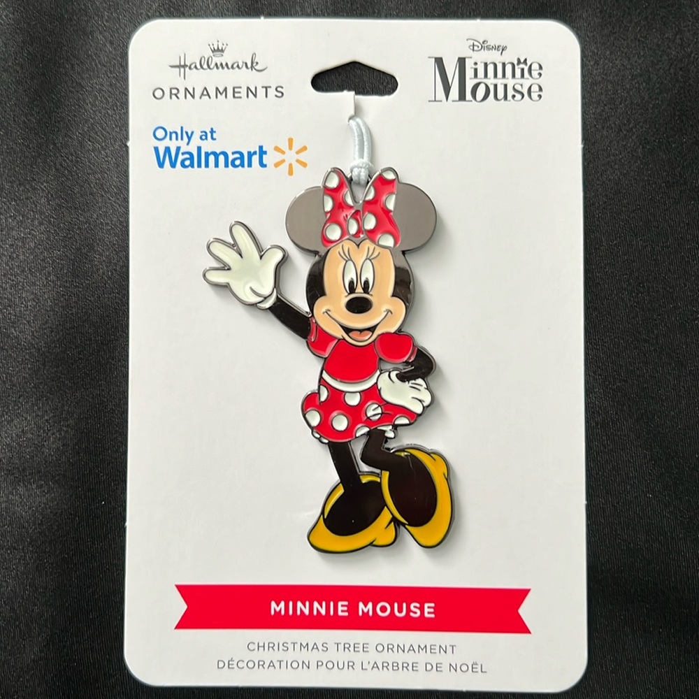 Minnie Mouse metal  Hallmark ornament